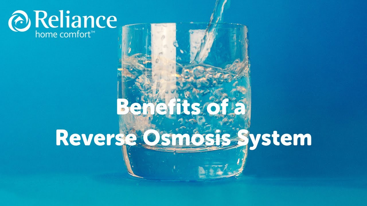 Benefits of a Reverse Osmosis Water Purification System