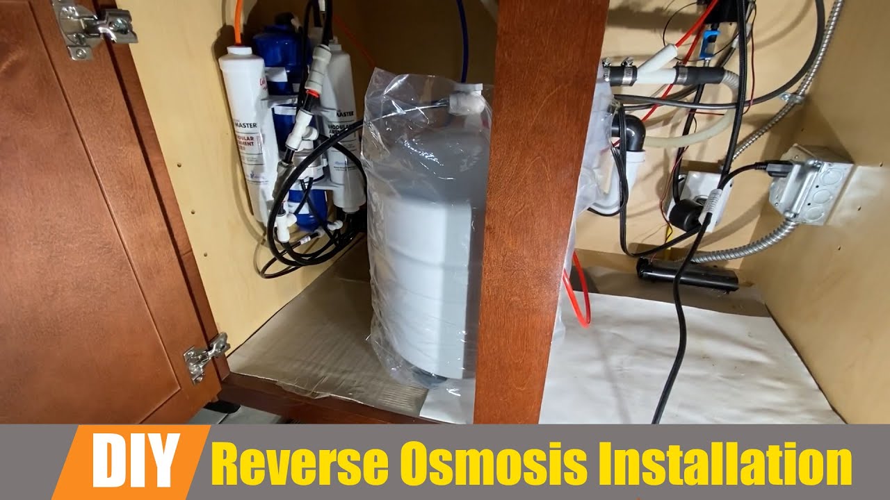 How to Install Home Master Reverse Osmosis with Permeate Pump