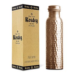 Kosdeg Hammered Copper Water Bottle