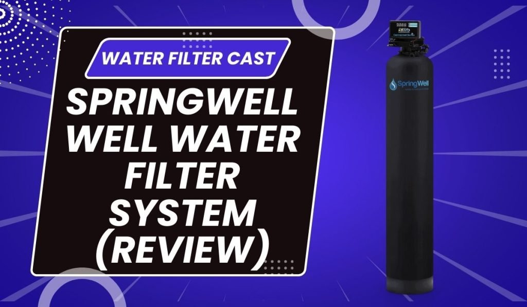 SpringWell Whole House Well Water Filter System Review